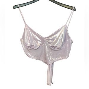 NWT! Rue 21 Lilac Sparkly Tank Top Women’s Large